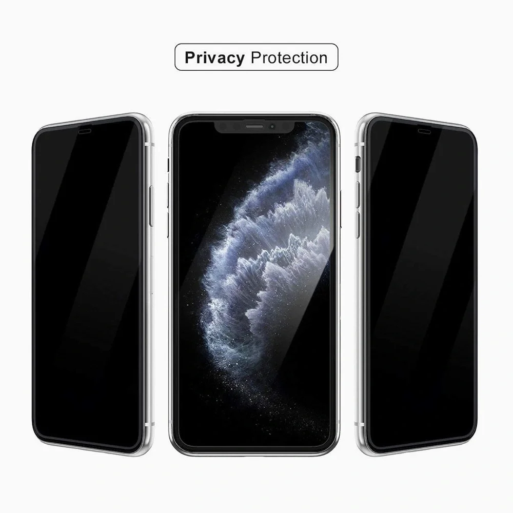 Privacy Screen Protector for Apple iPhone 11 - Black